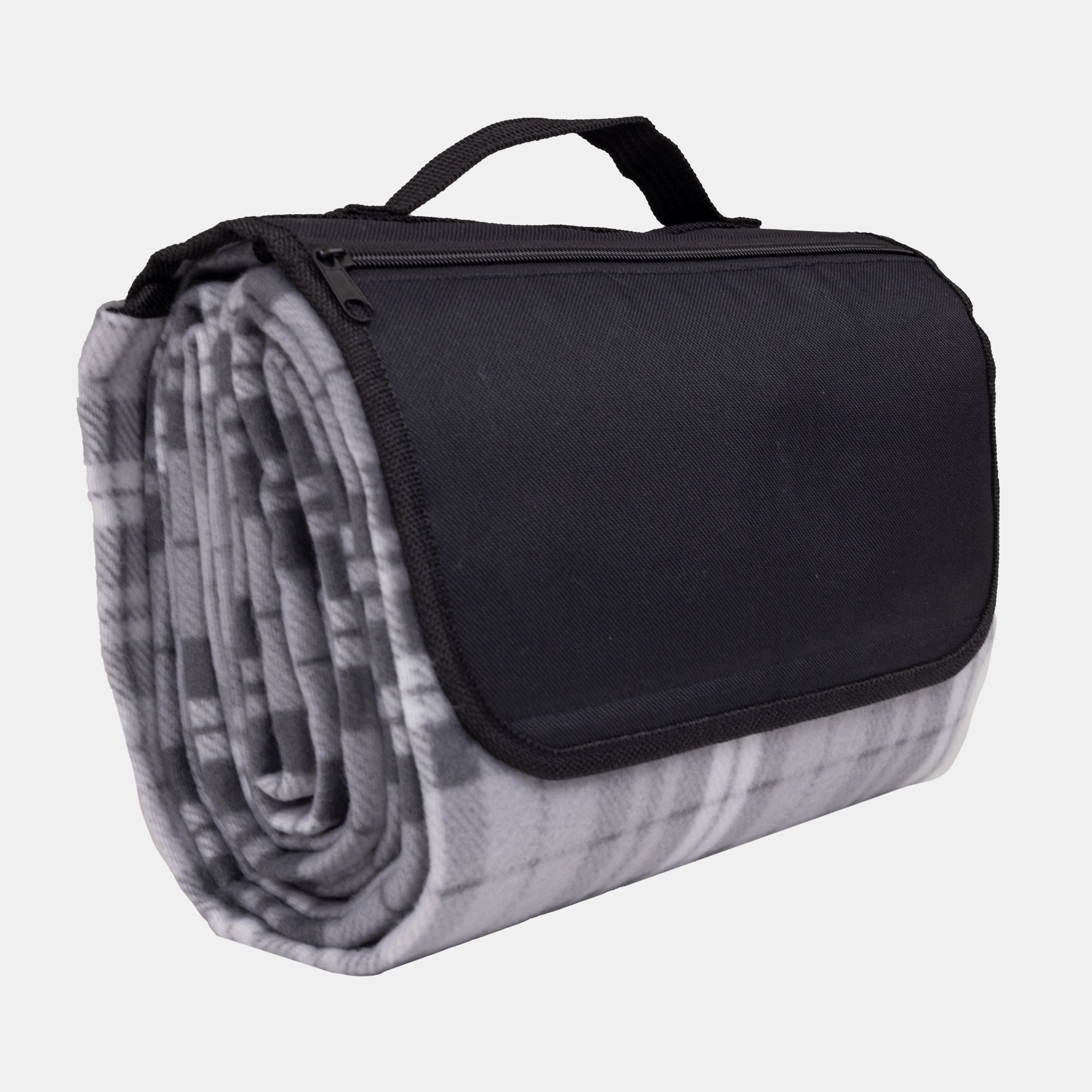 Stadium Blanket - Gray Plaid