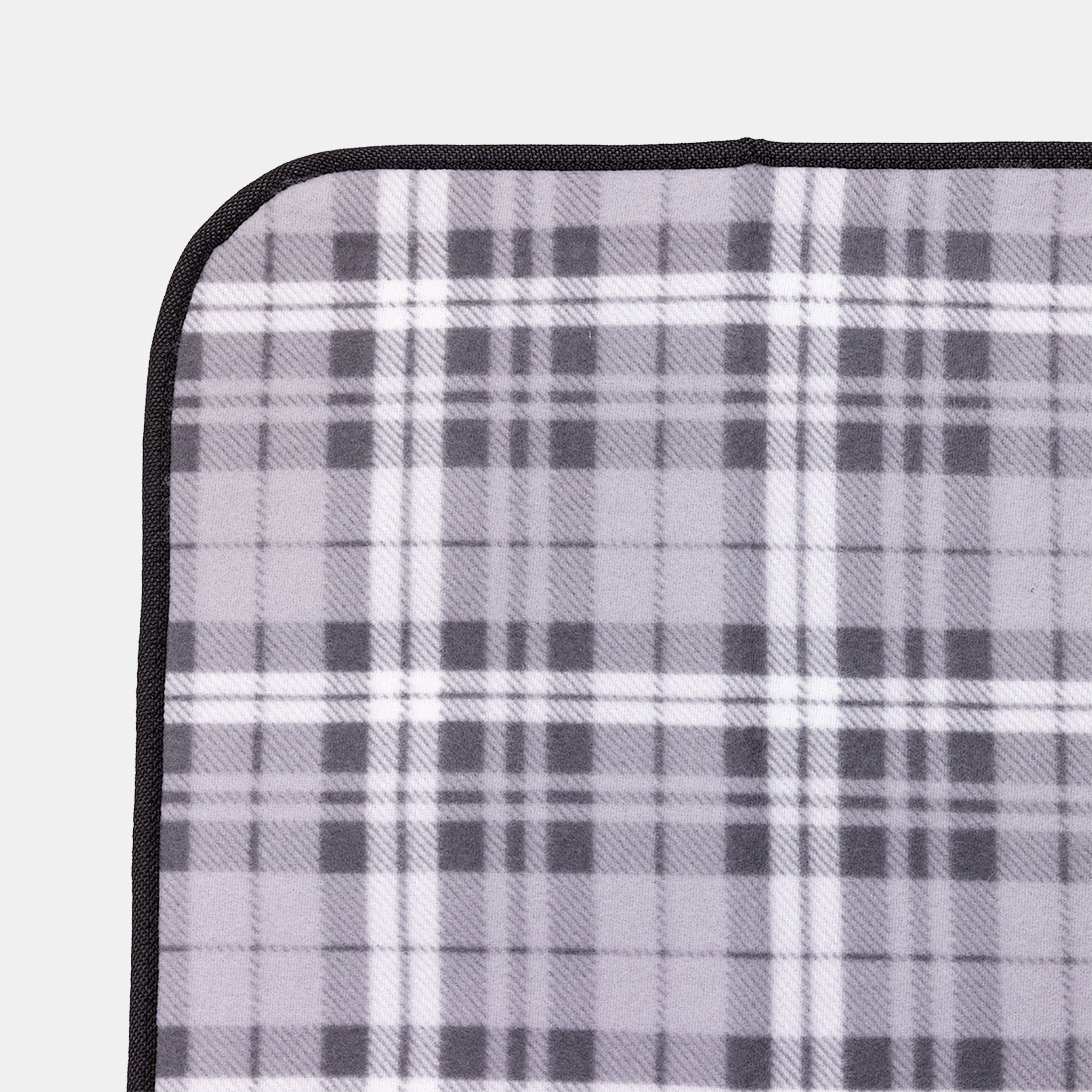 Stadium Blanket - Gray Plaid