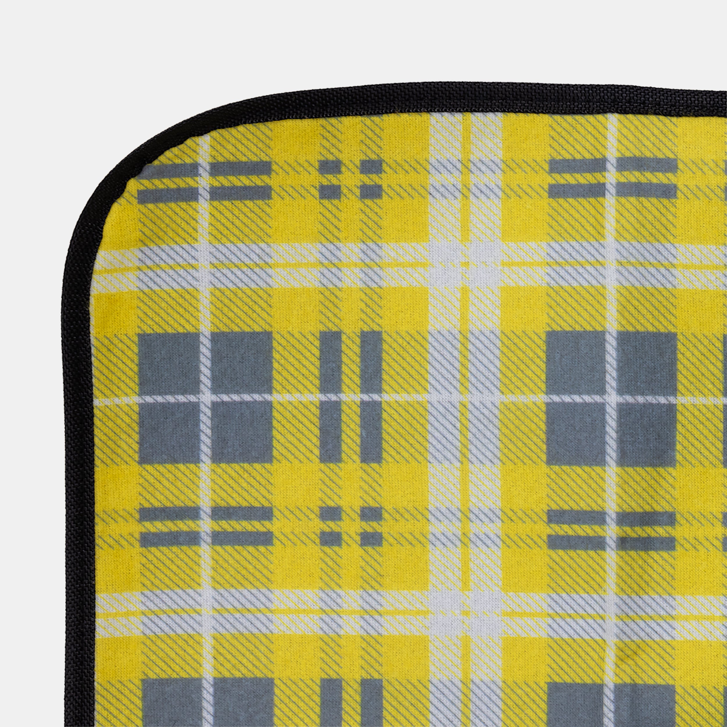 Stadium Blanket - Yellow Plaid